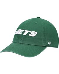 '47 - '47 New York Jets Clean Up Script Adjustable Hat - Lyst