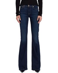 7 For All Mankind - Ali High-waist Flare-leg Jeans - Lyst