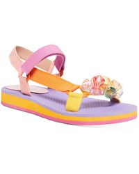 betsey johnson genie flat sandal