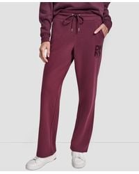DKNY - Sport Stacked Transfer Logo Track Pants - Lyst