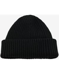 Mango - Rib-knit Cotton Hat - Lyst