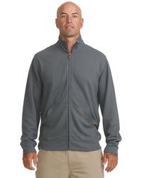 Quiksilver - Coastal Texture Full Zip Mock Neck Shirt - Lyst
