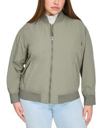 Levi's - Trendy Plus Size Lightweight Zip-front Bomber Jacket - Lyst