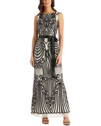 R & M Richards - Sequin-embellished Gown - Lyst