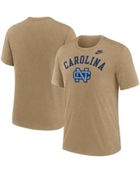 Nike - Heather North Carolina Tar Heels Legacy Arch Tri-blend T-shirt - Lyst