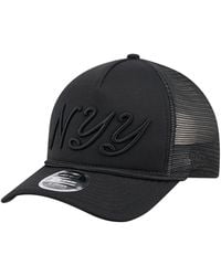 KTZ - New York Yankees City Initial 9forty A-frame M-crown Adjustable Trucker Hat - Lyst