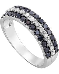 Macy's - Black And White Diamond (3/4 Ct. T.w. - Lyst