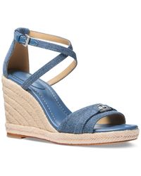 Michael Kors - Michael Mandy Wedge Sandals - Lyst