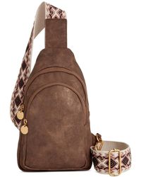 Style & Co. - Webbing Strap Small Sling Bag - Lyst