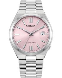 Citizen - Sport Luxury Automatic Tsuyosa Stainless Steel Bracelet Watch 37mm - Lyst