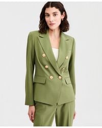 Tahari - Double-breasted Blazer - Lyst