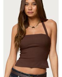 Edikted - Dara Halter Top - Lyst