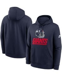 Nike - New York Giants Best Season Rewind Club Pullover Hoodie - Lyst
