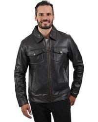 Frye - Regular-fit Collared Neck Jacket - Lyst