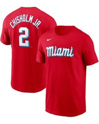 Nike - Jazz Chisholm Miami Marlins City Connect Name And Number T-shirt - Lyst