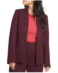UNIVERSAL STANDARD - Lennox Collarless Ponte Blazer - Lyst
