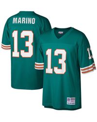 Dan Marino Jersey  Miami Dolphins Throwback Mitchell & Ness Aqua