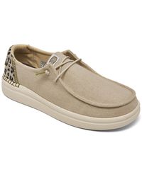 Hey Dude - Wendy Rise Casual Moccasin Sneakers From Finish Line - Lyst