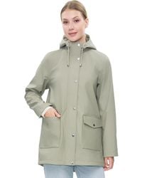 Rokka&Rolla - Waterproof Rain Coat Rubberized Jacket - Lyst