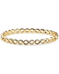 DEVATA - Infinity Bangle Bracelet - Lyst