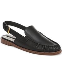Franco Sarto - Sully Pointed Toe Slingback Loafers - Lyst