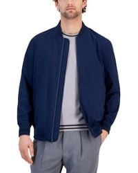 Alfani - Regular-fit Water-resistant Full-zip Bomber Jacket - Lyst
