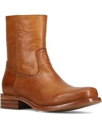 Frye - Campus Inside Zip Ankle Boots - Lyst