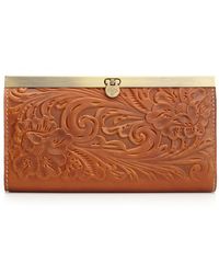 Patricia Nash - Cauchy Tooled Leather Wallet - Lyst