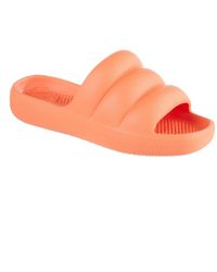 Totes - Molded Puffy Slide - Lyst