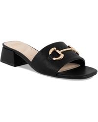 Jones New York - Uniqua Block Heel Dress Sandals - Lyst