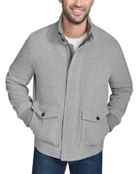 Cole Haan - Stand-collar Long-sleeve Bomber Jacket - Lyst