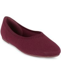 Tahari - Martinique Knit Slip-on Flats - Lyst