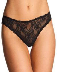 B.tempt'd - By Wacoal Floral Lace Moderate Coverage High-leg Panties - Lyst