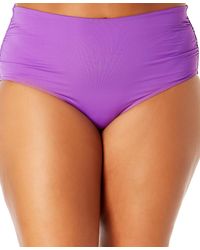 Anne Cole - Plus Size High-waist Bikini Bottoms - Lyst