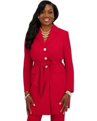 Kasper - Three Button Patch Pocket Trench Coat - Lyst