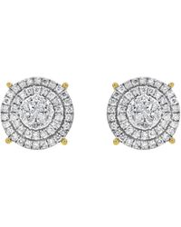 LuvMyJewelry - High Roller 14k Gold 0.70 Cttw Certified Natural Diamond Stud Earring - Lyst