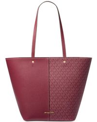 Michael Kors - Michael Flora Large Top Zip Tote - Lyst