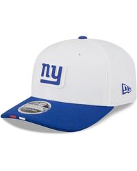 KTZ - White/royal New York Giants 2025 Nfl Training Camp 9seventy Adjustable Hat - Lyst