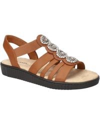 Easy Street - Samira Slip-on Platform Sandals - Lyst