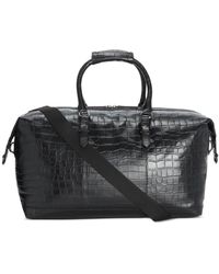 Ted Baker - Fabiio Croc Embossed Leather Bag - Lyst