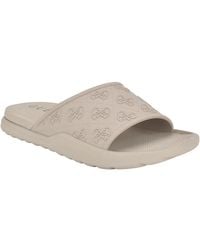 Guess - Magaria Branded Elevated Pool Slides - Lyst
