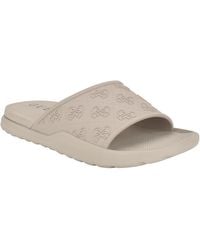 Guess - Magaria Branded Elevated Pool Slides - Lyst