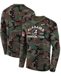 Nike - North Carolina Tar Heels 2025 Military Appreciation Legend Dri-fit Long Sleeve T-shirt - Lyst