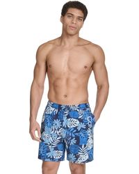 Calvin Klein - Regular-fit Quick-dry 5" Swim Trunks - Lyst