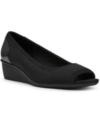 Anne Klein - Waylynn Peep-toe Wedge Pumps - Lyst