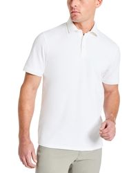 Kenneth Cole - Solid Button Placket Polo Shirt - Lyst