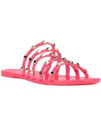 nine west macinee jelly sandals