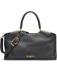 Karl Lagerfeld - Valerie Large Satchel Bag - Lyst