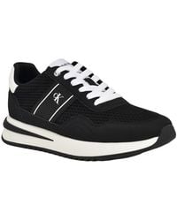 Calvin Klein - Palimer Mesh Retro Lace-up Sneakers - Lyst