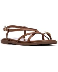 Xti - Flat Strappy Sandals - Lyst